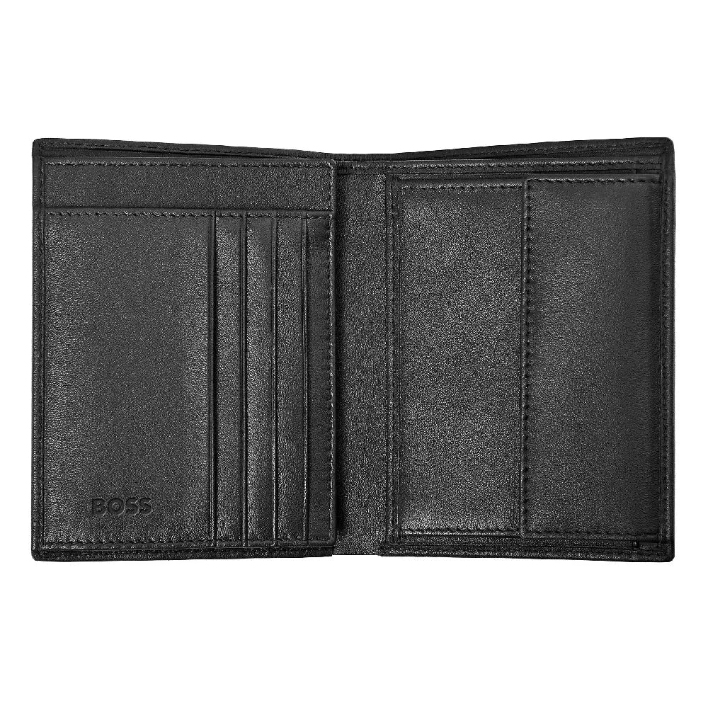 Portefeuille Hugo Boss Classic en cuir noir - Melisac