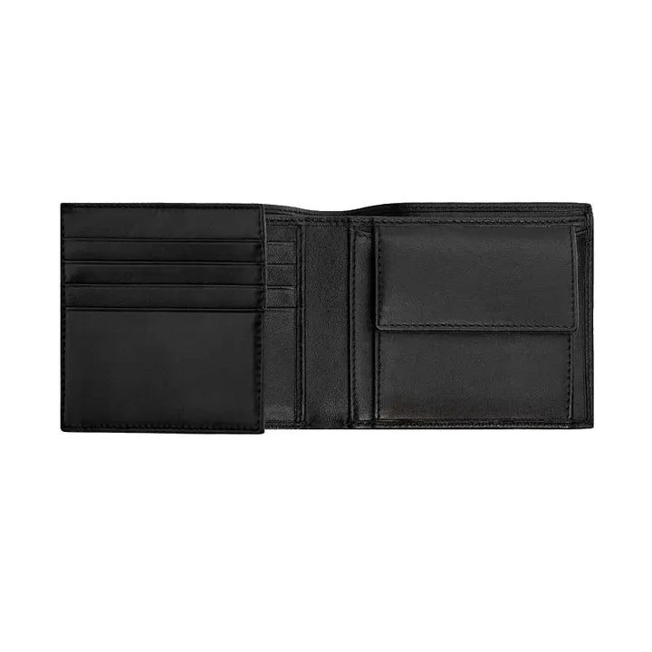Portefeuille cuir noir  Italien Classic Smooth Hugo Boss - Melisac