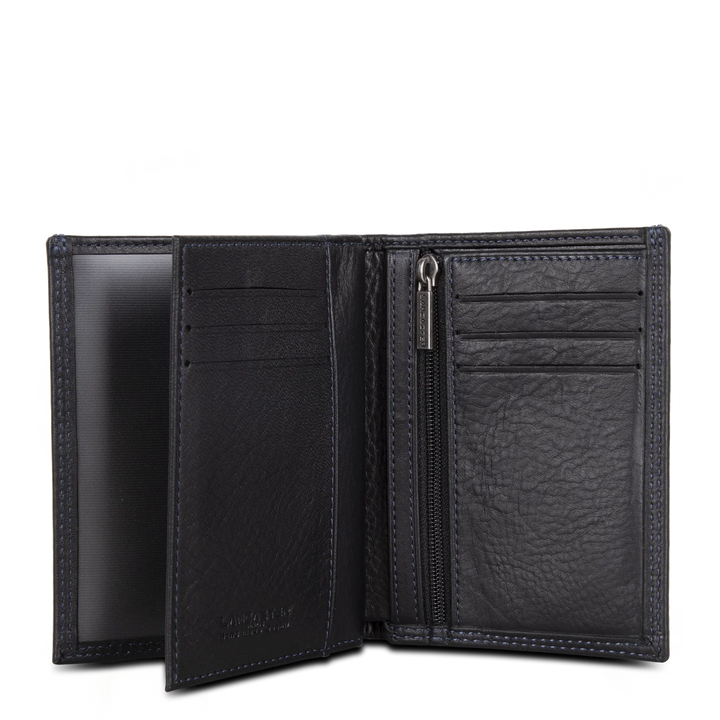 Portefeuille Lancaster Homme en cuir kaki modèle 120-12