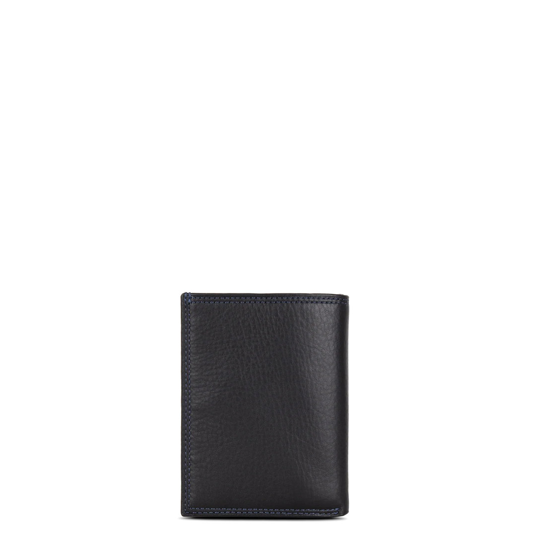 Portefeuille Lancaster Homme en cuir kaki modèle 120-12