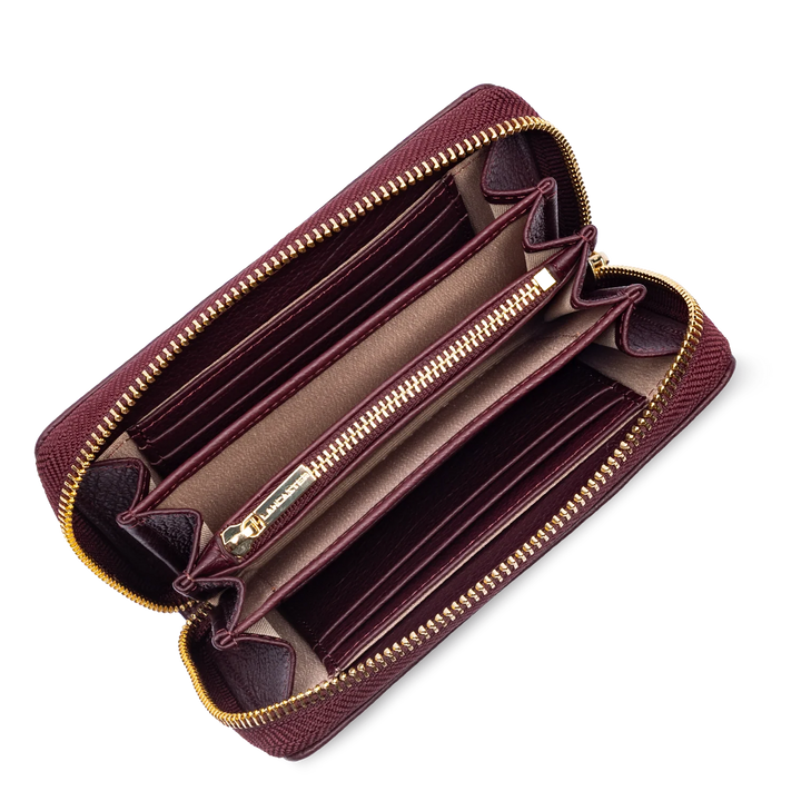 Portefeuille en cuir Lancaster 129-17 pour femmes