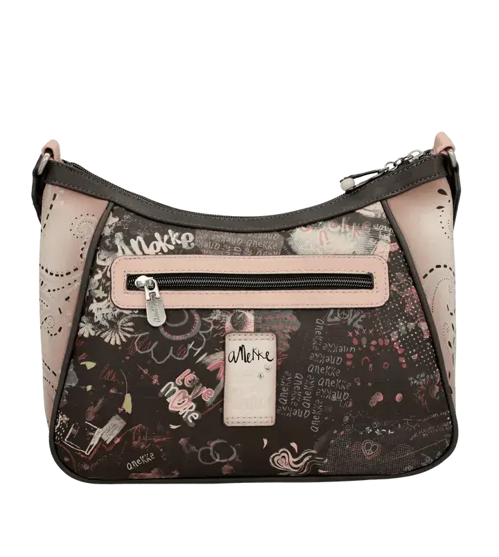 Sac Anekke bandoulière Peace & Love Pink 38823-002 - Sac Anekke bandoulière Peace & Love Pink 38823-002 - Default Title Melisac -Reims