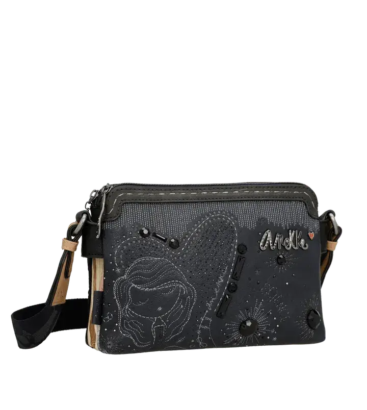 Sac Bandoulière Anekke Hollywood Studio Navy - Glamour - Sac Bandoulière Anekke Hollywood Studio Navy - Glamour - Default Title Melisac -Reims