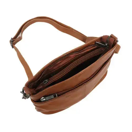 Sac Bandoulière Bear Design "Ashley" CP 1867 - Sac Bandoulière Bear Design "Ashley" CP 1867 - Cognac Melisac -Reims