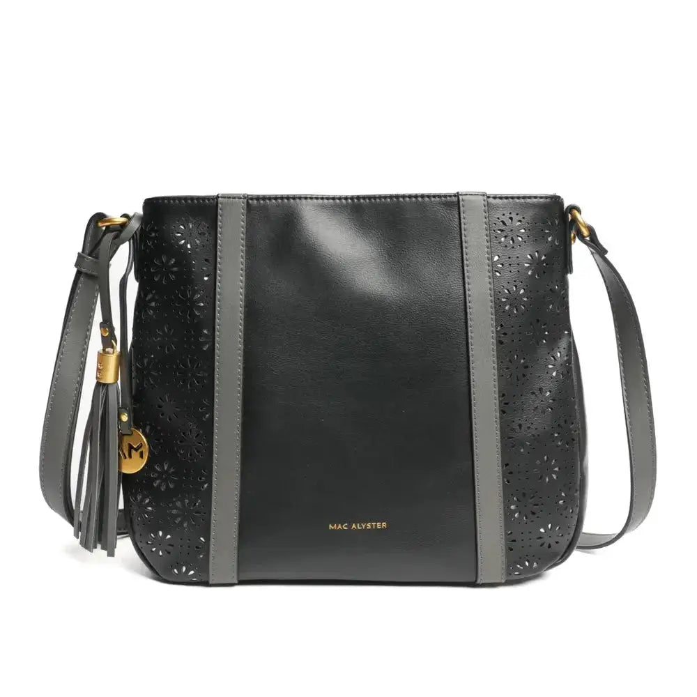 Sac Bandoulière Mac Alyster "Songeuse" - Sac Bandoulière Mac Alyster "Songeuse" - Noir Melisac -Reims