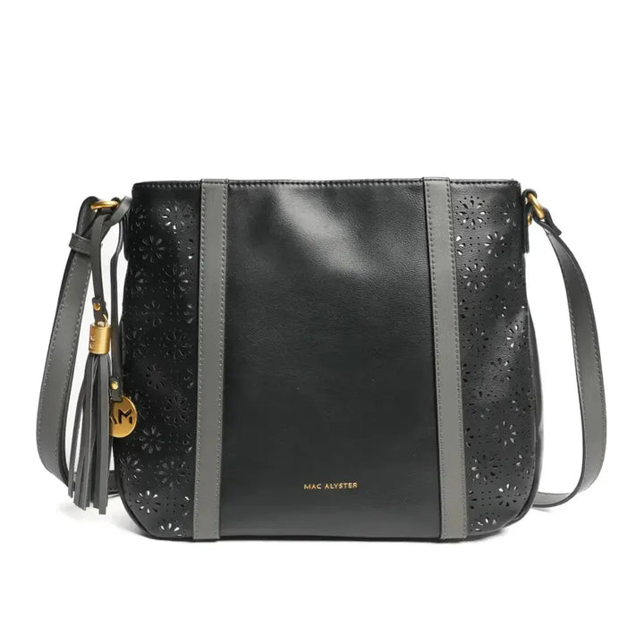 Sac Bandoulière Mac Alyster "Songeuse" - Sac Bandoulière Mac Alyster "Songeuse" - Noir Melisac -Reims