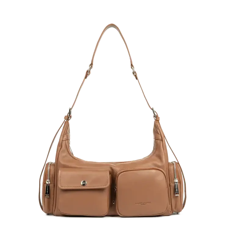 Sac Besace Lancaster Soft Caramella 576-007 Lancaster