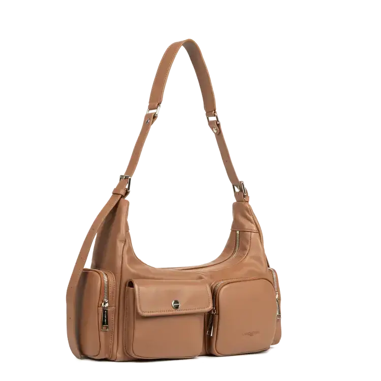 Sac Besace Lancaster Soft Caramella 576-007 Lancaster