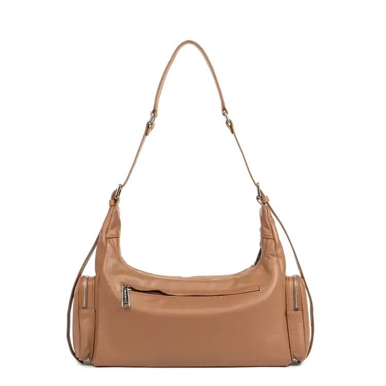 Sac Besace Lancaster Soft Caramella 576-007 Lancaster