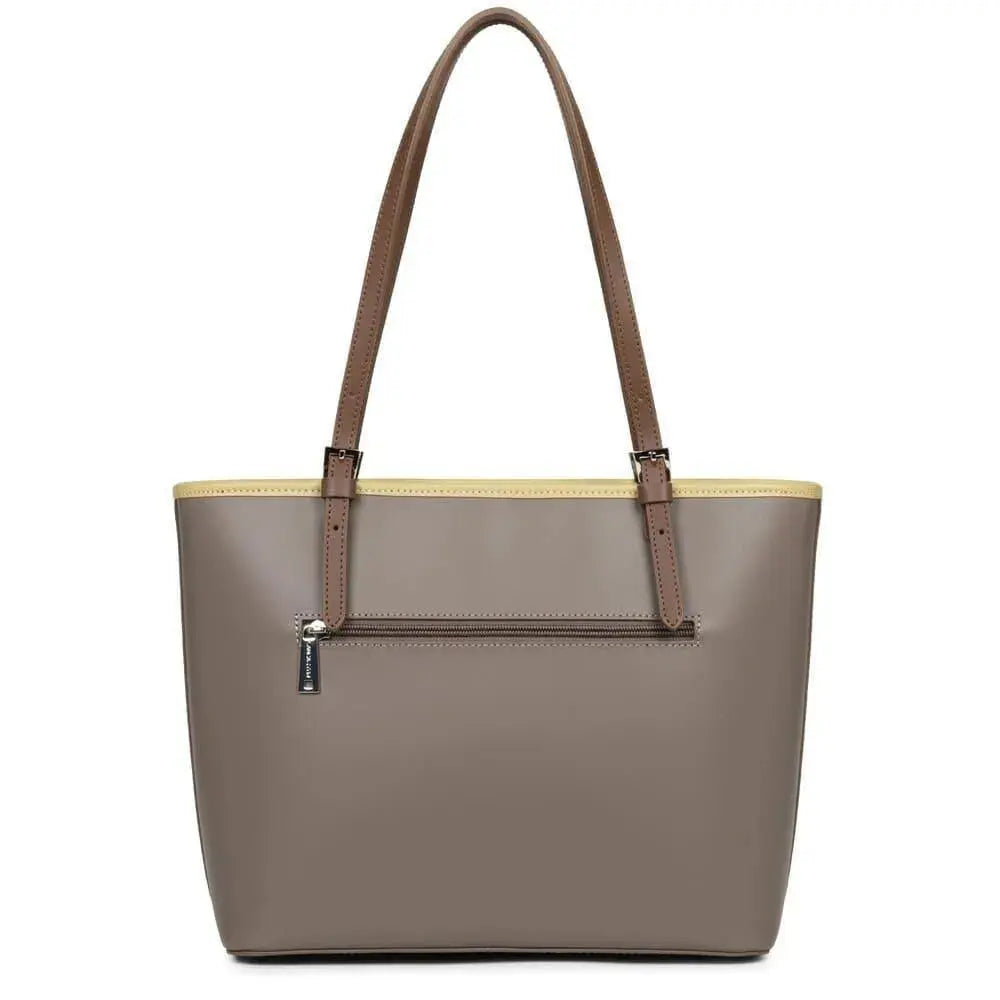Sac Cabas Lancaster Smooth 437-07 - Sac Cabas Lancaster Smooth 437-07 - Noir Melisac -Reims