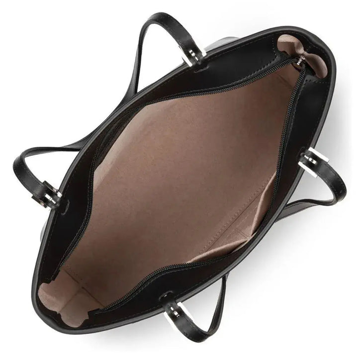 Sac Cabas Lancaster Smooth 437-07 - Sac Cabas Lancaster Smooth 437-07 - Noir Melisac -Reims