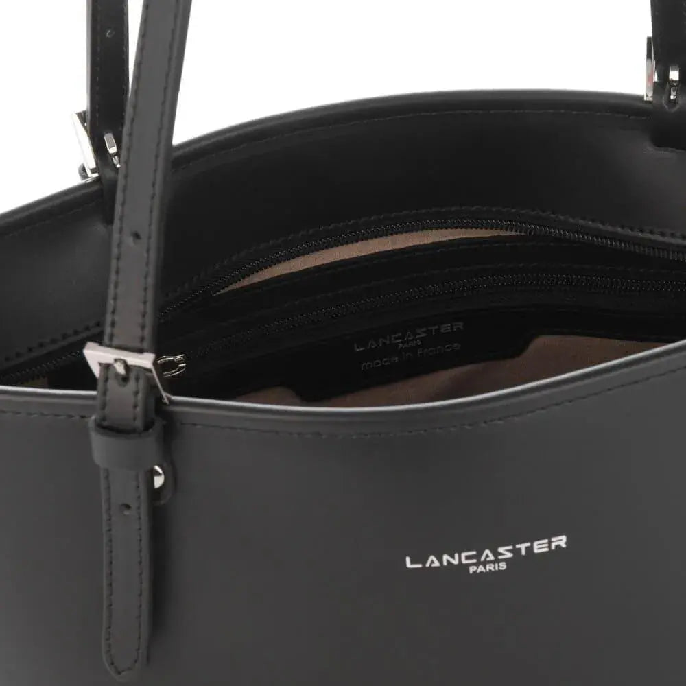 Sac Cabas Lancaster Smooth 437-07 - Sac Cabas Lancaster Smooth 437-07 - Noir Melisac -Reims