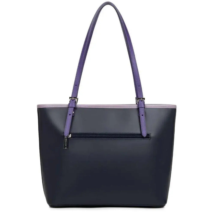 Sac Cabas Lancaster Smooth 437-07 - Sac Cabas Lancaster Smooth 437-07 - Noir Melisac -Reims