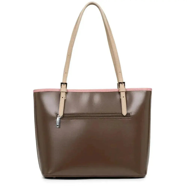 Sac Cabas Lancaster Smooth 437-07 - Sac Cabas Lancaster Smooth 437-07 - Noir Melisac -Reims