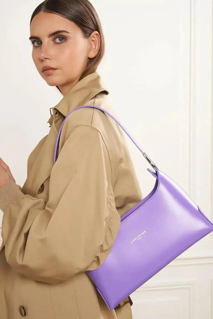 Sac Epaule Lancaster Suave Ace 433-20 - Sac Epaule Lancaster Suave Ace 433-20 - Lilas Melisac -Reims
