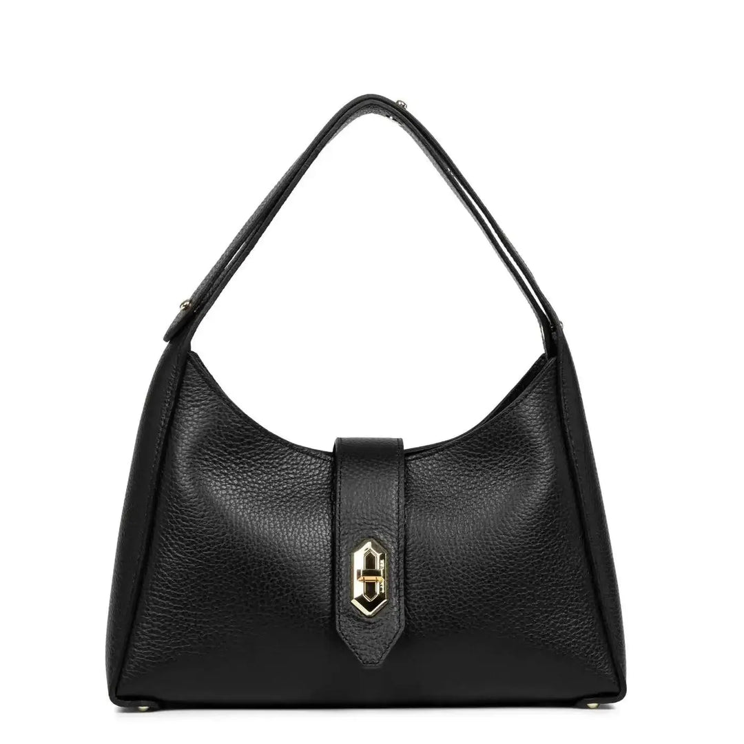 Sac Hobo Lancaster Top Double 470-60 - Sac Hobo Lancaster Top Double 470-60 - Noir in nude Melisac -Reims