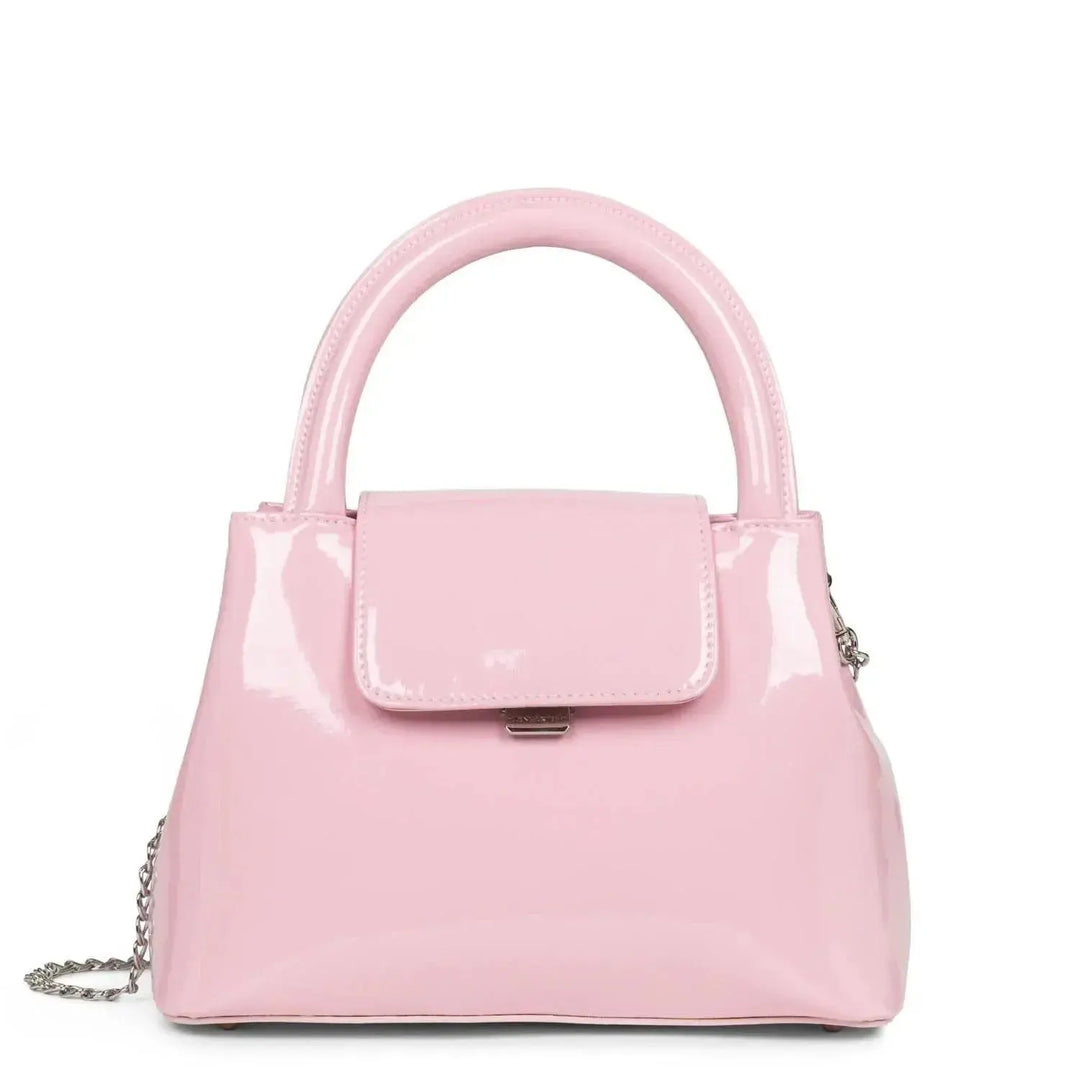 Sac Lancaster Carla Vernis 480-019 - Sac Lancaster Carla Vernis 480-019 - Noir - Vernis Melisac -Reims