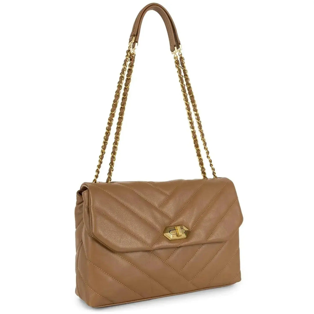 Sac Lancaster Soft Matelassé 530-27 - Sac Lancaster Soft Matelassé 530-27 - Camel Melisac -Reims
