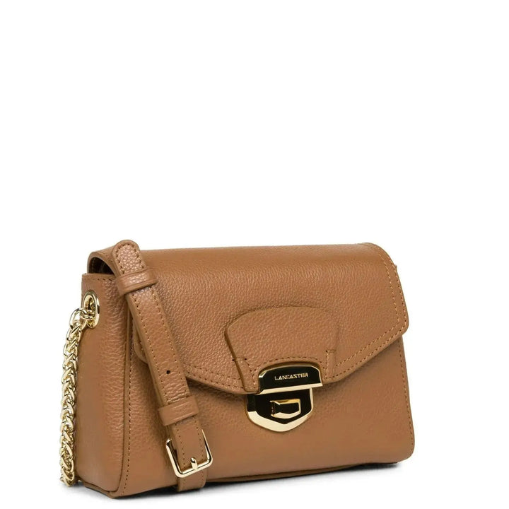 Sac Trotteur Lancaster Foulonné Milano 547-44 - Sac Trotteur Lancaster Foulonné Milano 547-44 - Camel Melisac -Reims