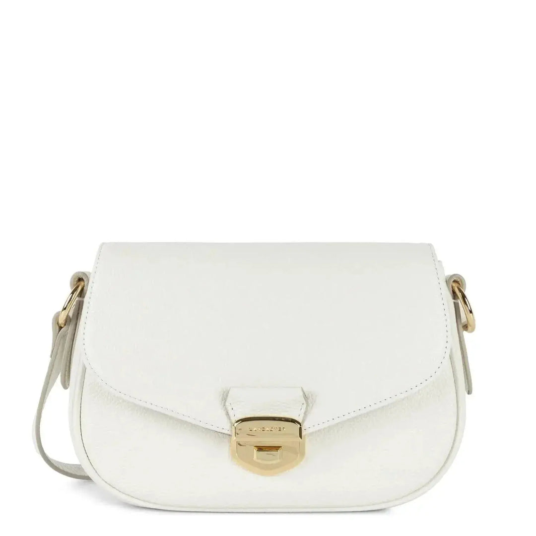 Sac Trotteur Lancaster Foulonné Milano 547-59 - Sac Trotteur Lancaster Foulonné Milano 547-59 - Blanc Cassé Melisac -Reims