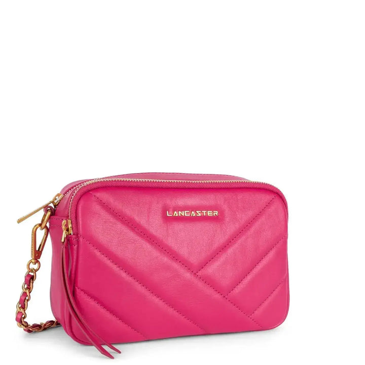 Sac Trotteur Lancaster Soft Matelassé 530-22 - Sac Trotteur Lancaster Soft Matelassé 530-22 - Fuxia Melisac -Reims