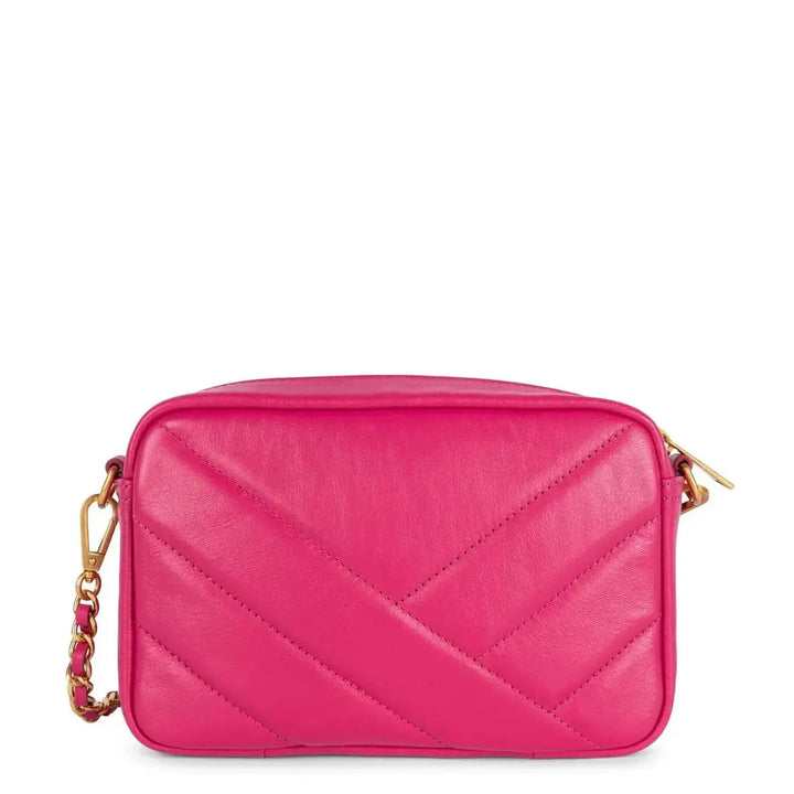 Sac Trotteur Lancaster Soft Matelassé 530-22 - Sac Trotteur Lancaster Soft Matelassé 530-22 - Fuxia Melisac -Reims