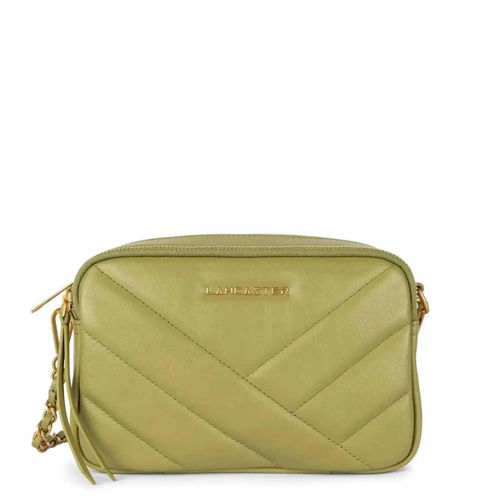 Sac Trotteur Lancaster Soft Matelassé 530-22 - Sac Trotteur Lancaster Soft Matelassé 530-22 - Olive Melisac -Reims