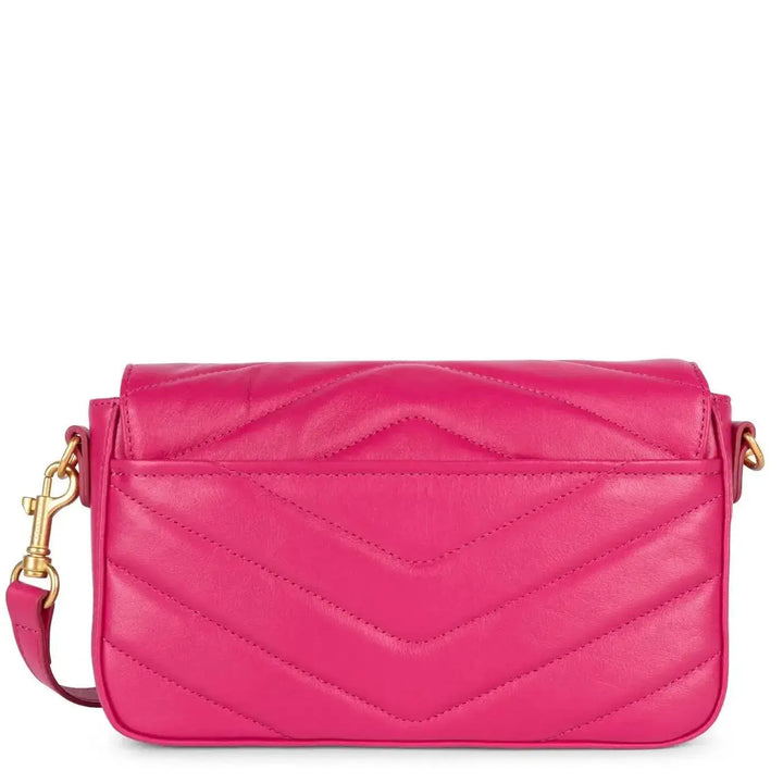 Sac Trotteur Lancaster Soft Matelassé 530-39 - Sac Trotteur Lancaster Soft Matelassé 530-39 - Fuxia Melisac -Reims