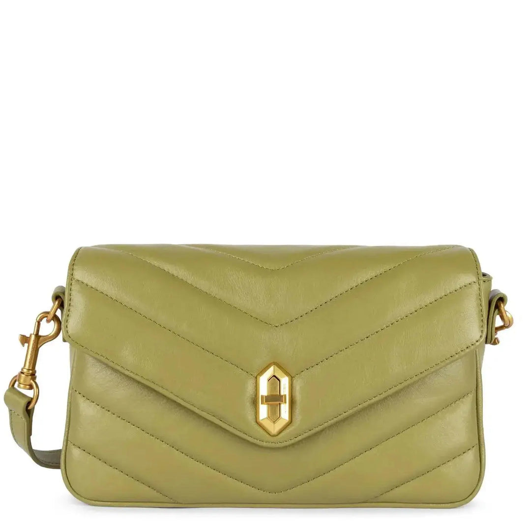 Sac Trotteur Lancaster Soft Matelassé 530-39 - Sac Trotteur Lancaster Soft Matelassé 530-39 - Olive Melisac -Reims