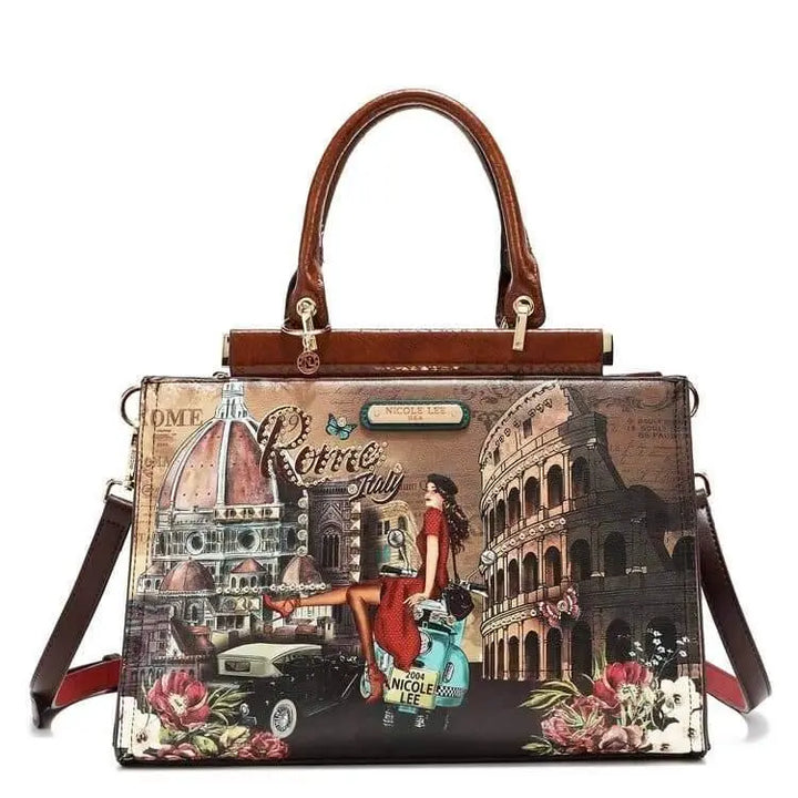 Sac à main Nicole Lee "Memory of Rome" - Sac à main Nicole Lee "Memory of Rome" - Default Title Melisac -Reims