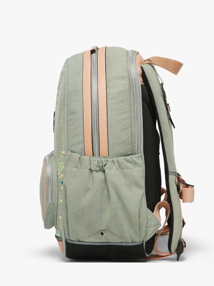Sac à dos scolaire pour filles Caméléon 2C Vintage Fantasy - Melisac