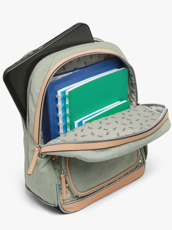 Sac à dos scolaire pour filles Caméléon 2C Vintage Fantasy - Melisac