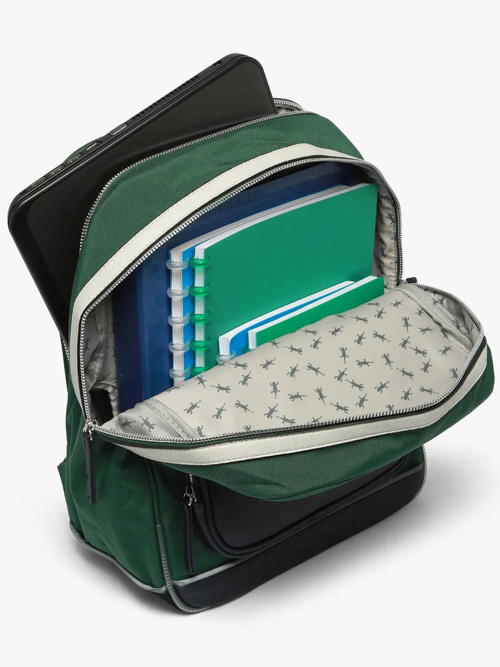 Sac à dos scolaire pour garçon école primaire Vintage Soccer Player Caméléon - Melisac