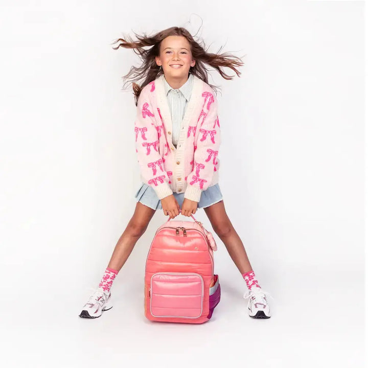 Sac à Dos Jeune Premier Bobbie "Puffer Pink" Jeune Premier