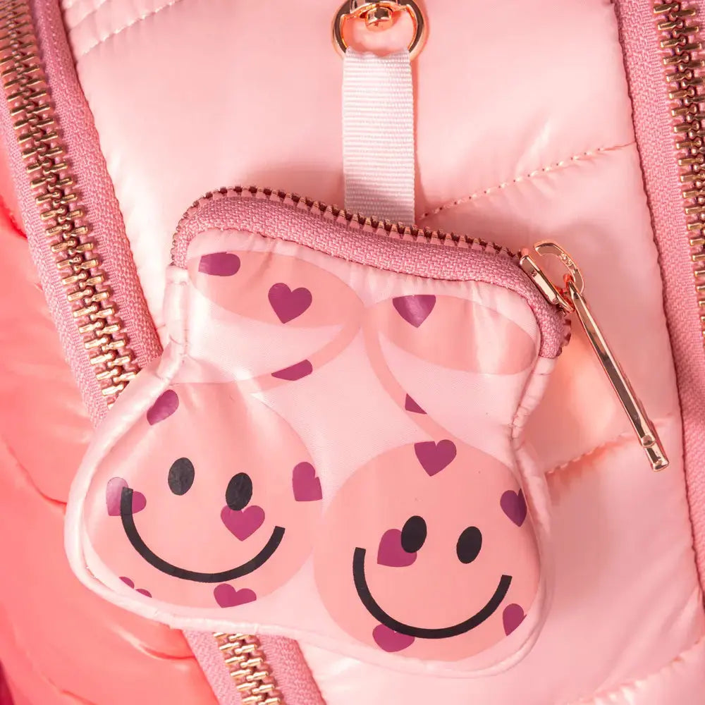 Sac à Dos Jeune Premier Bobbie "Puffer Pink" Jeune Premier