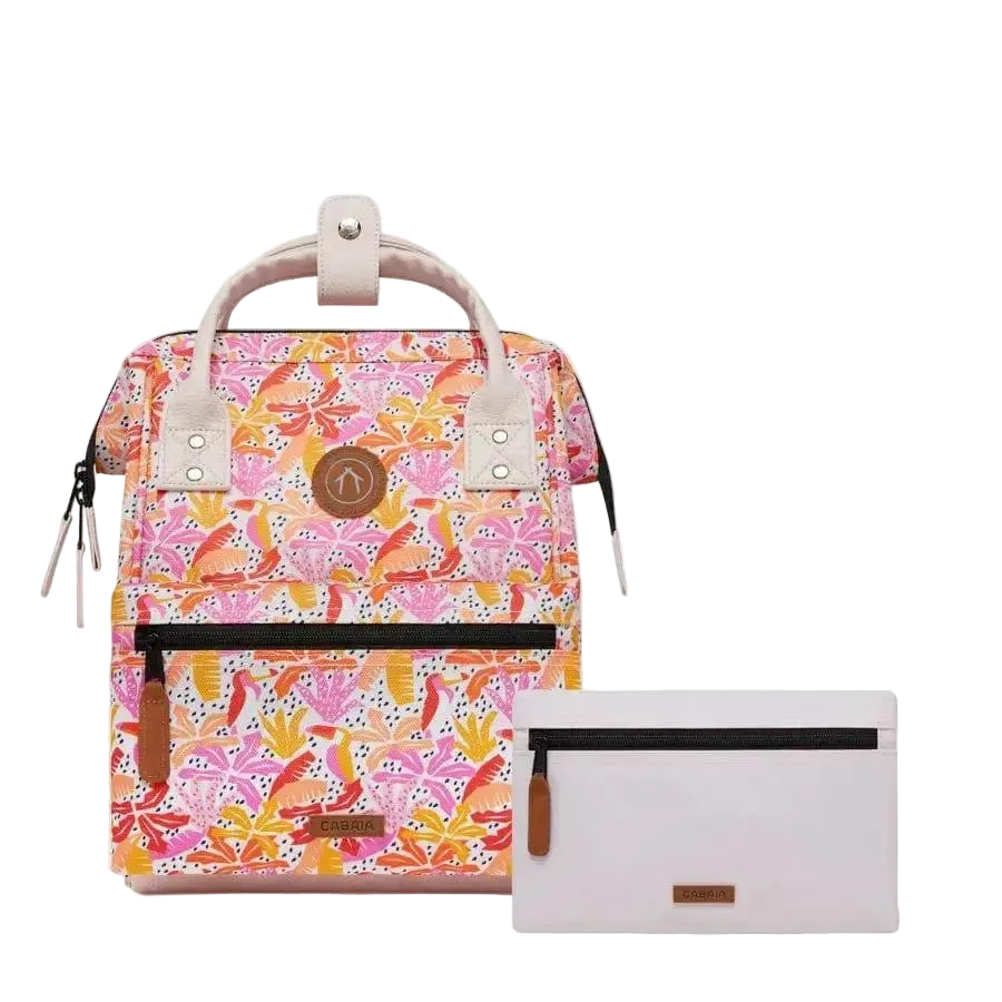 CABAIA Busan - Sac à Dos Mini 12L Avec 2 Poches Déperlant Garantie à Vie - Vegan, Élégant Homme Femme Pour École, Voyage Et Affaires