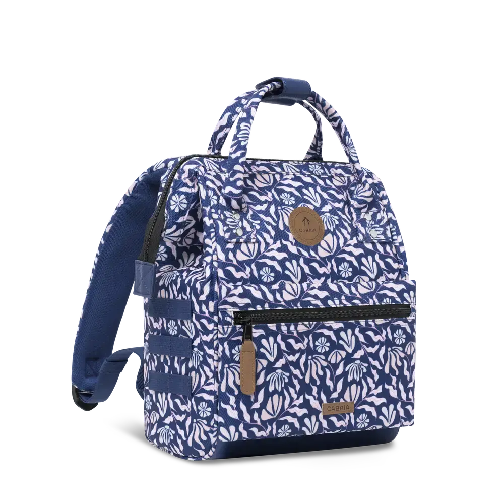 Sac à dos Mini Cabaia Sameiro Sanctuary – Motif Bleu 12L Vegan