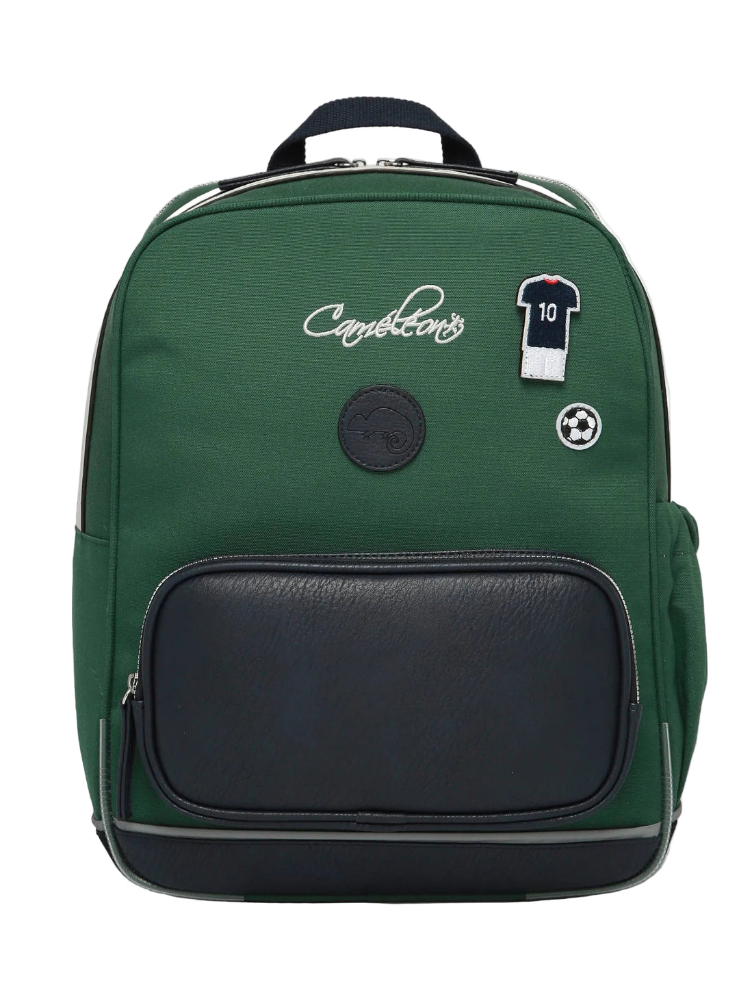 Sac à dos scolaire pour garçon école primaire Vintage Soccer Player Caméléon - Melisac