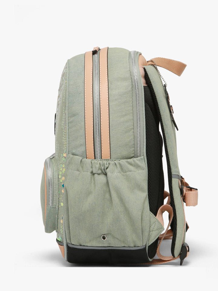 Sac à dos scolaire pour filles Caméléon 2C Vintage Fantasy - Melisac