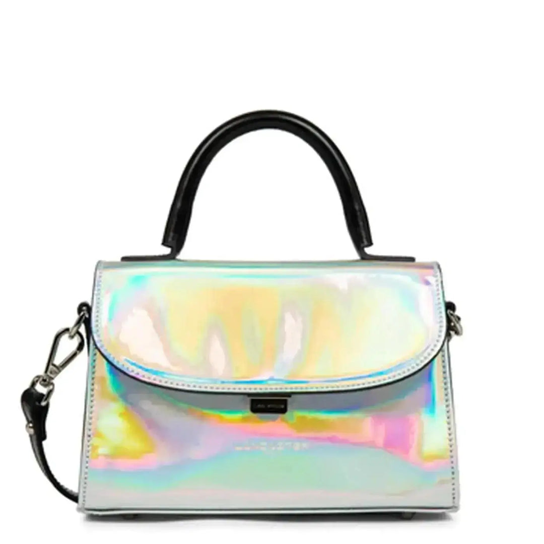 Sac à main Lancaster Glass Irio 433-41 - Sac à main Lancaster Glass Irio 433-41 - Argent Melisac -Reims