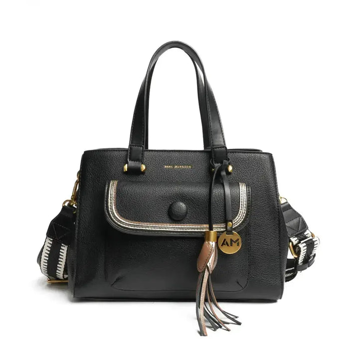Sac à main Mac Alyster "Radieuse" - Sac à main Mac Alyster "Radieuse" - Noir Melisac -Reims