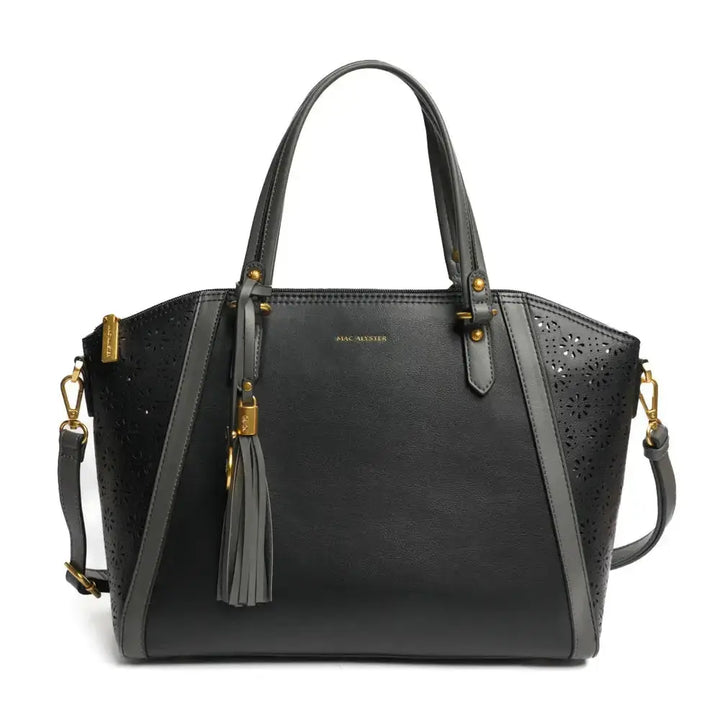 Sac à main Mac Alyster "Songeuse" - Sac à main Mac Alyster "Songeuse" - Noir Melisac -Reims
