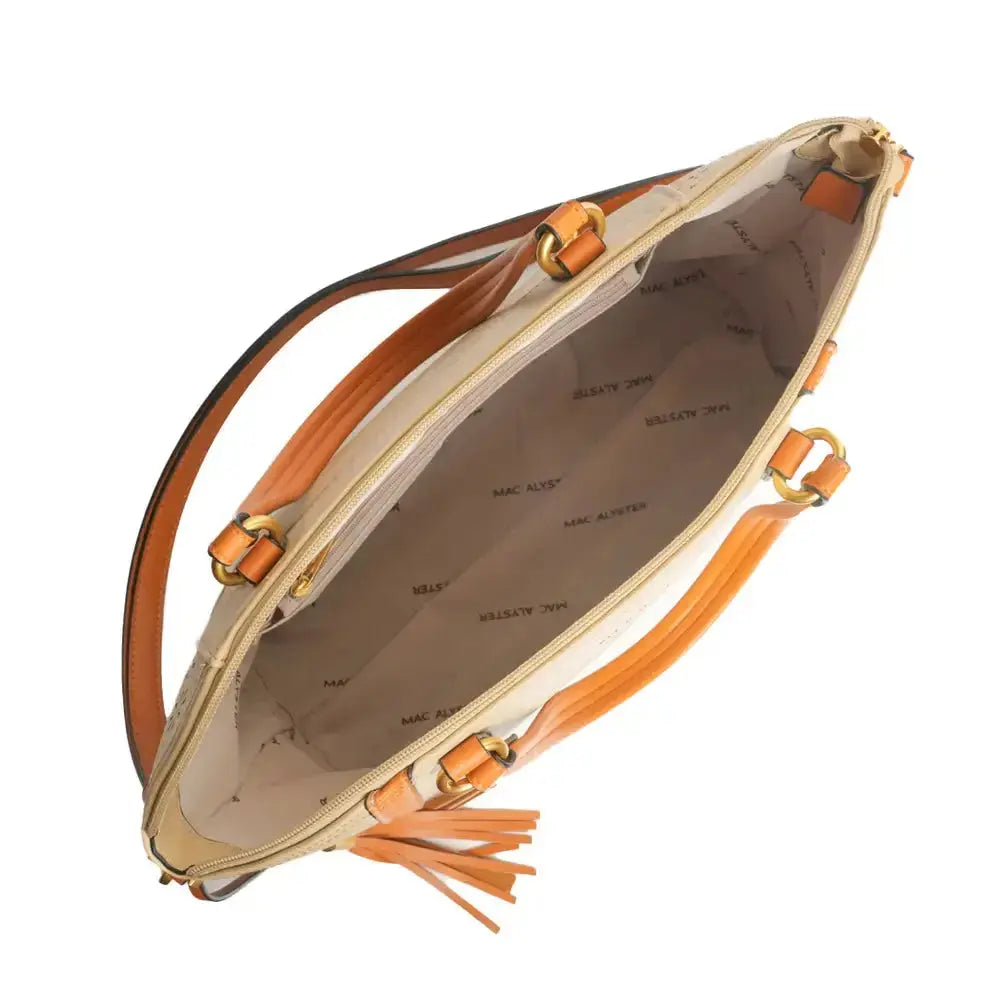 Sac à main Mac Alyster "Songeuse" - Sac à main Mac Alyster "Songeuse" - Beige Melisac -Reims