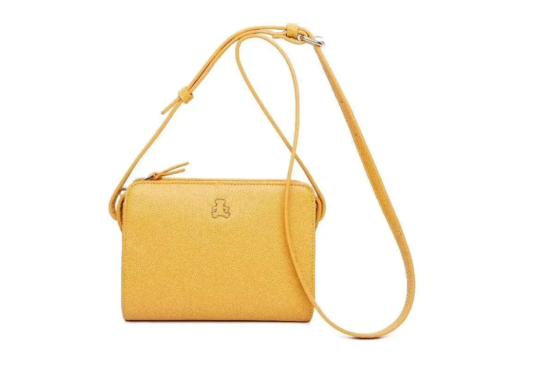 Sac bandoulière Lulu Castagnette Orana - Sac bandoulière Lulu Castagnette Orana - Jaune Melisac -Reims