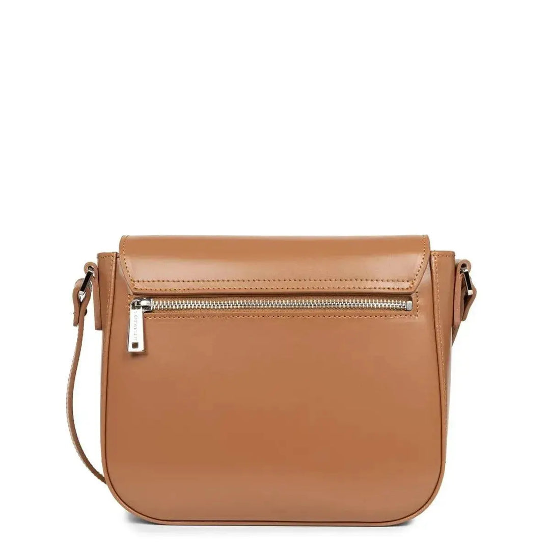 Sac bandoulière Lancaster Suave Even 433-15 - Sac bandoulière Lancaster Suave Even 433-15 - Camel Melisac -Reims