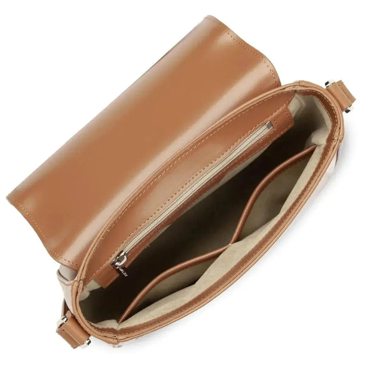 Sac bandoulière Lancaster Suave Even 433-15 - Sac bandoulière Lancaster Suave Even 433-15 - Camel Melisac -Reims