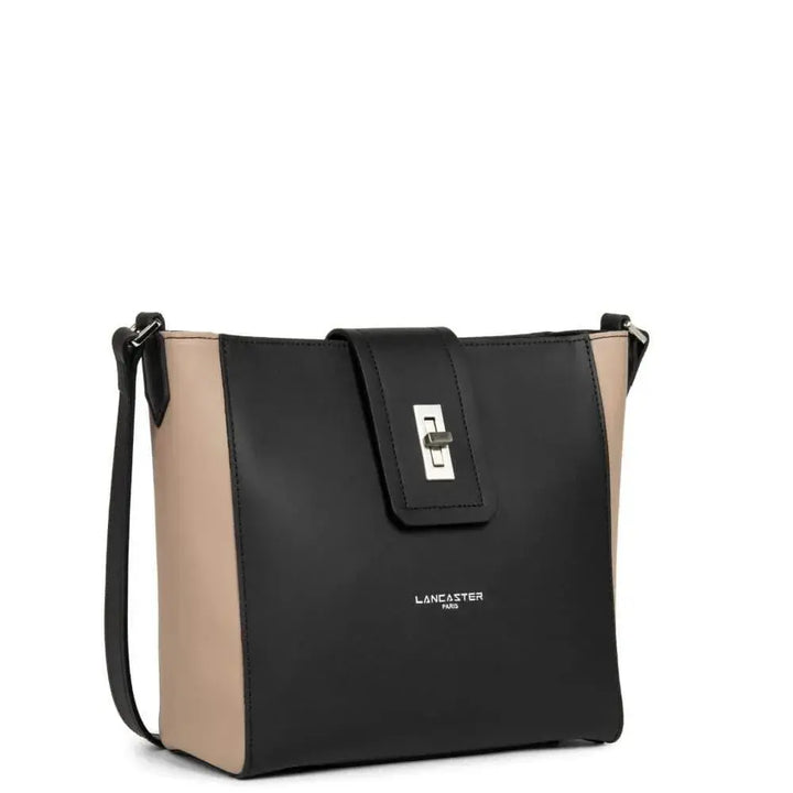 Sac besace Lancaster City Maé 432-42 - Sac besace Lancaster City Maé 432-42 - Noir / Nude Melisac -Reims