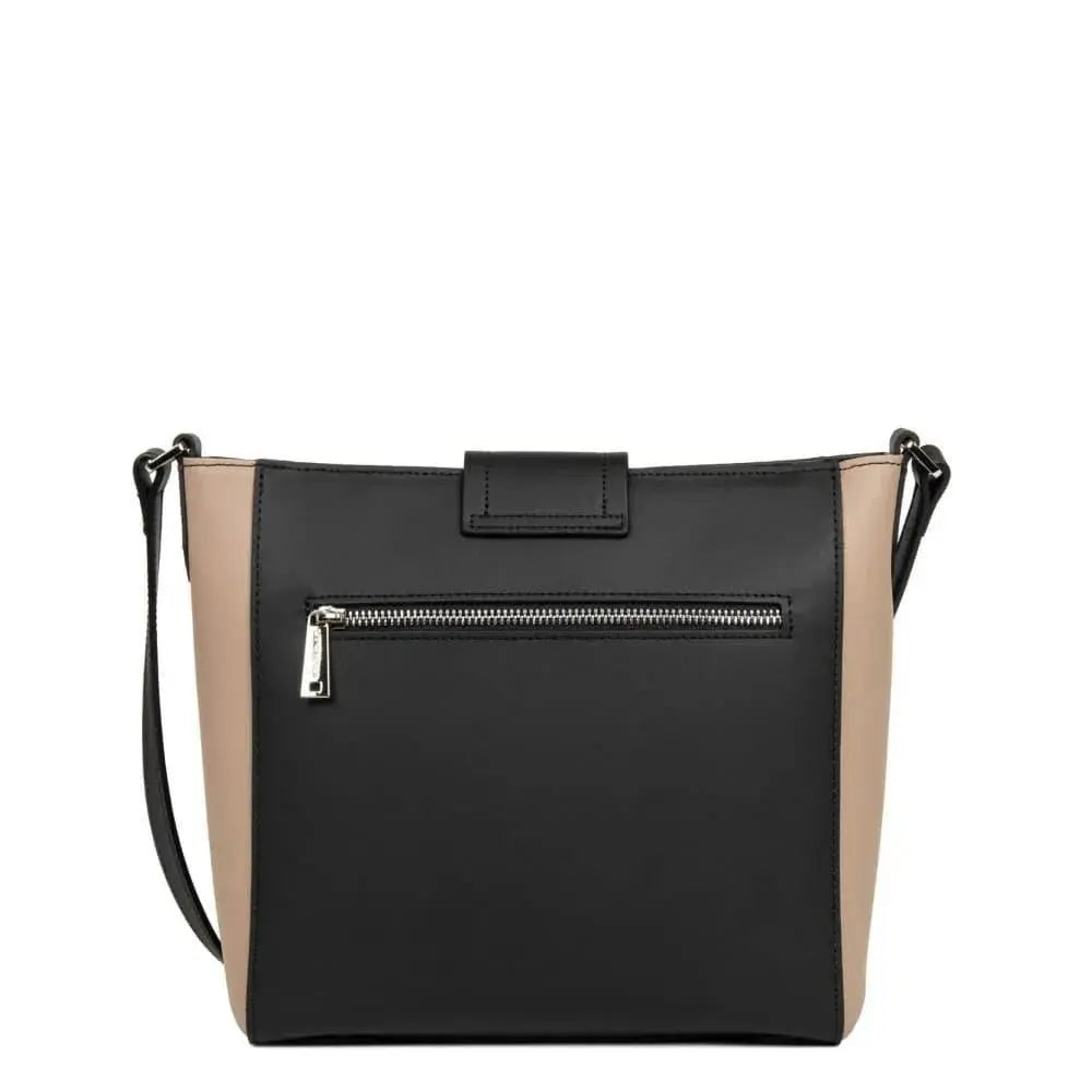 Sac besace Lancaster City Maé 432-42 - Sac besace Lancaster City Maé 432-42 - Noir / Nude Melisac -Reims