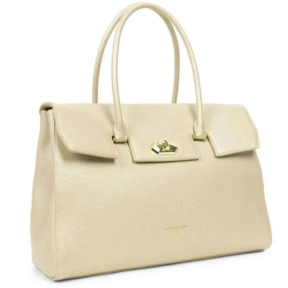 Sac cabas Lancaster Foulonné Milano 547-57 - Sac cabas Lancaster Foulonné Milano 547-57 - Noir Melisac -Reims