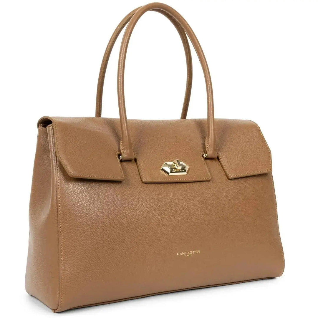 Sac cabas Lancaster Foulonné Milano 547-57 - Sac cabas Lancaster Foulonné Milano 547-57 - Noir Melisac -Reims